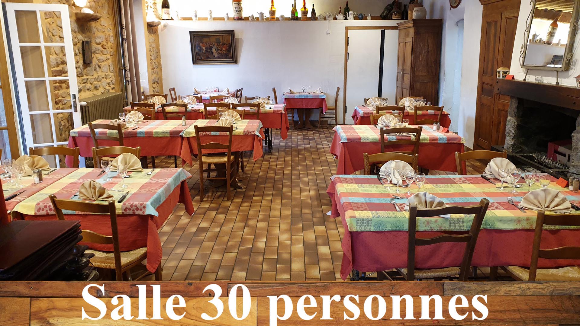 salle pour 30 personnes